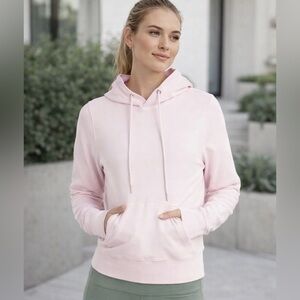 Athleta Sundown Pink Hoodie | Soft Cozy Pullover Sweatshirt Size Small